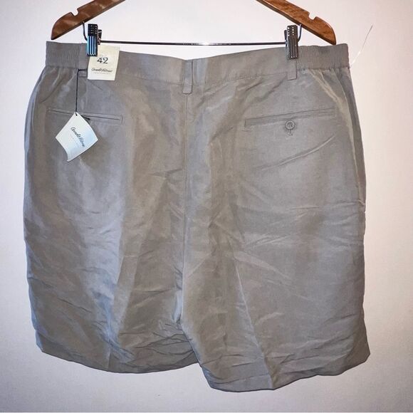 Arnold Palmer Golf Shorts ~ Size 42 ~ 5.5 Inch Length ~ NEW ~ Tan - Picture 4 of 7